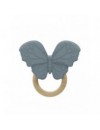 LABEL LABEL SILICONE TEETHER BUTTERFLY BLUE
