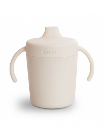 MUSHIE TRAINING SIPPY CUP IVORY