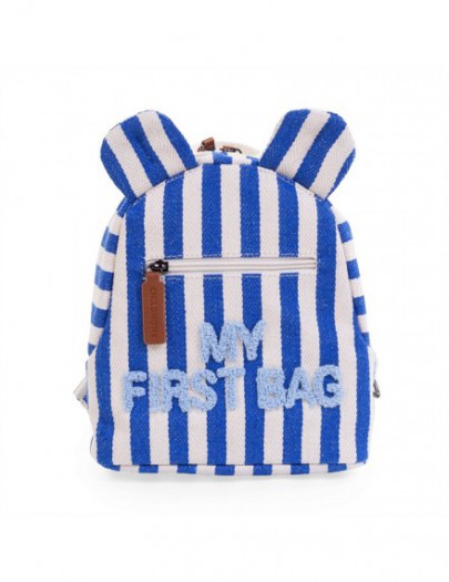 CHILDHOME MY FIRST BAG STRIPES ELECTRIC BLUE