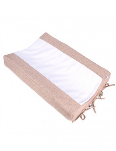 POETREE CHEVRON LIGHT CAMEL CHANGING MAT COVER