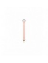BJALLRA PACIFIER CLIP PINK FAUX LEATHER