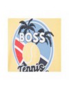 BOSS T-SHIRT 'BOSS TENNIS CLUB' GEEL