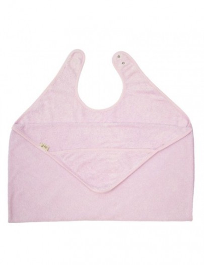 TIMBOO BADCAPE OUDER/BABY 98X104CM - SILKY LILAC