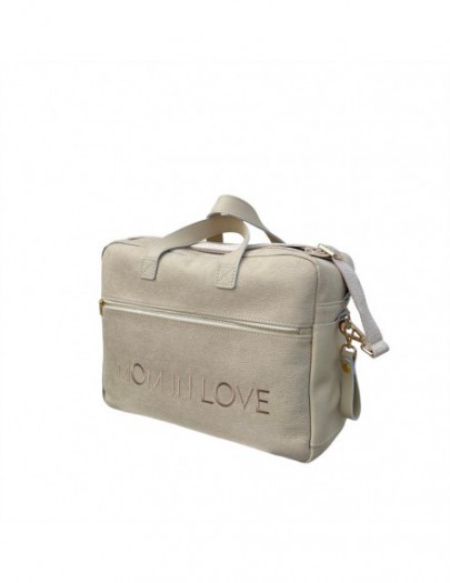 MOMMY BAG LEATHER BEIGE BEIGE