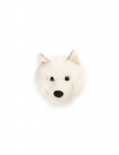 WILD AND SOFT DIERENHOOFD WITTE WOLF LUCY