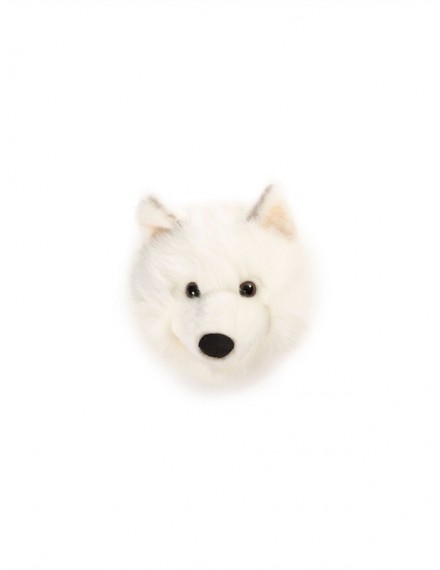 WILD AND SOFT DIERENHOOFD WITTE WOLF LUCY