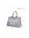 CHILDHOME MOMMY BAG BIG GREY OFF WHITE