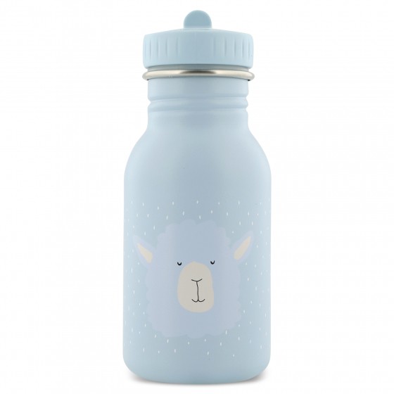 TRIXIE MR ALPACA DRINKFLES 350ML - BLAUW