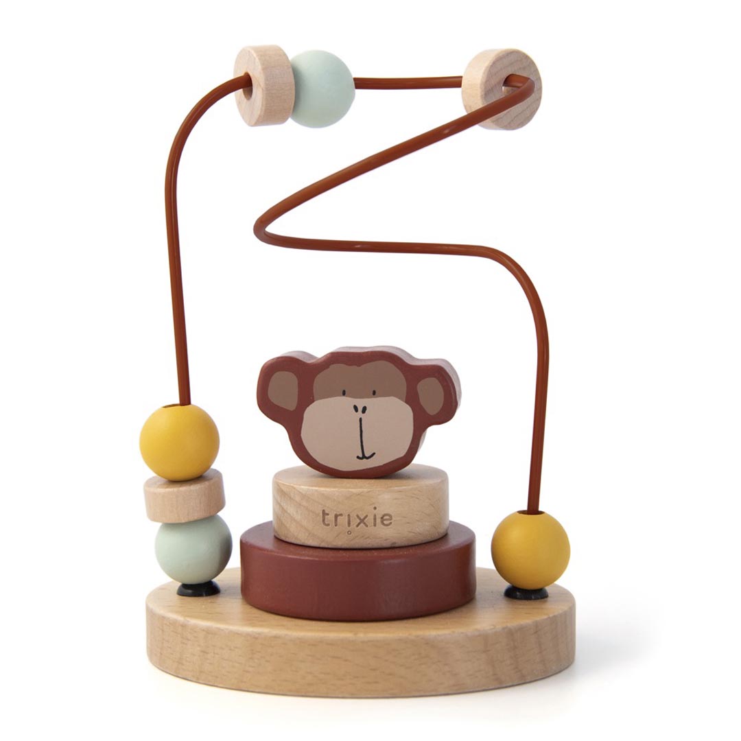 TRIXIE MR MONKEY HOUTEN KRALENFRAME - BRUIN