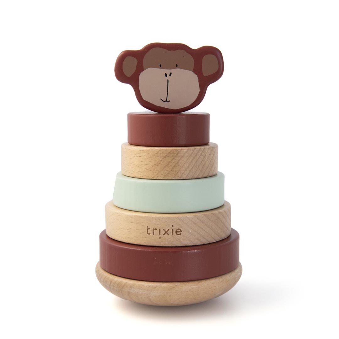 TRIXIE MR MONKEY HOUTEN STAPELTOREN - BRUIN