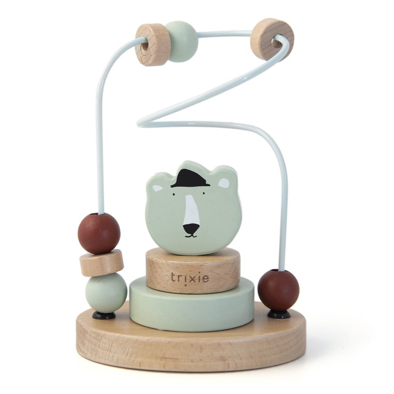 TRIXIE MR POLAR BEAR HOUTEN KRALENFRAME - GROEN