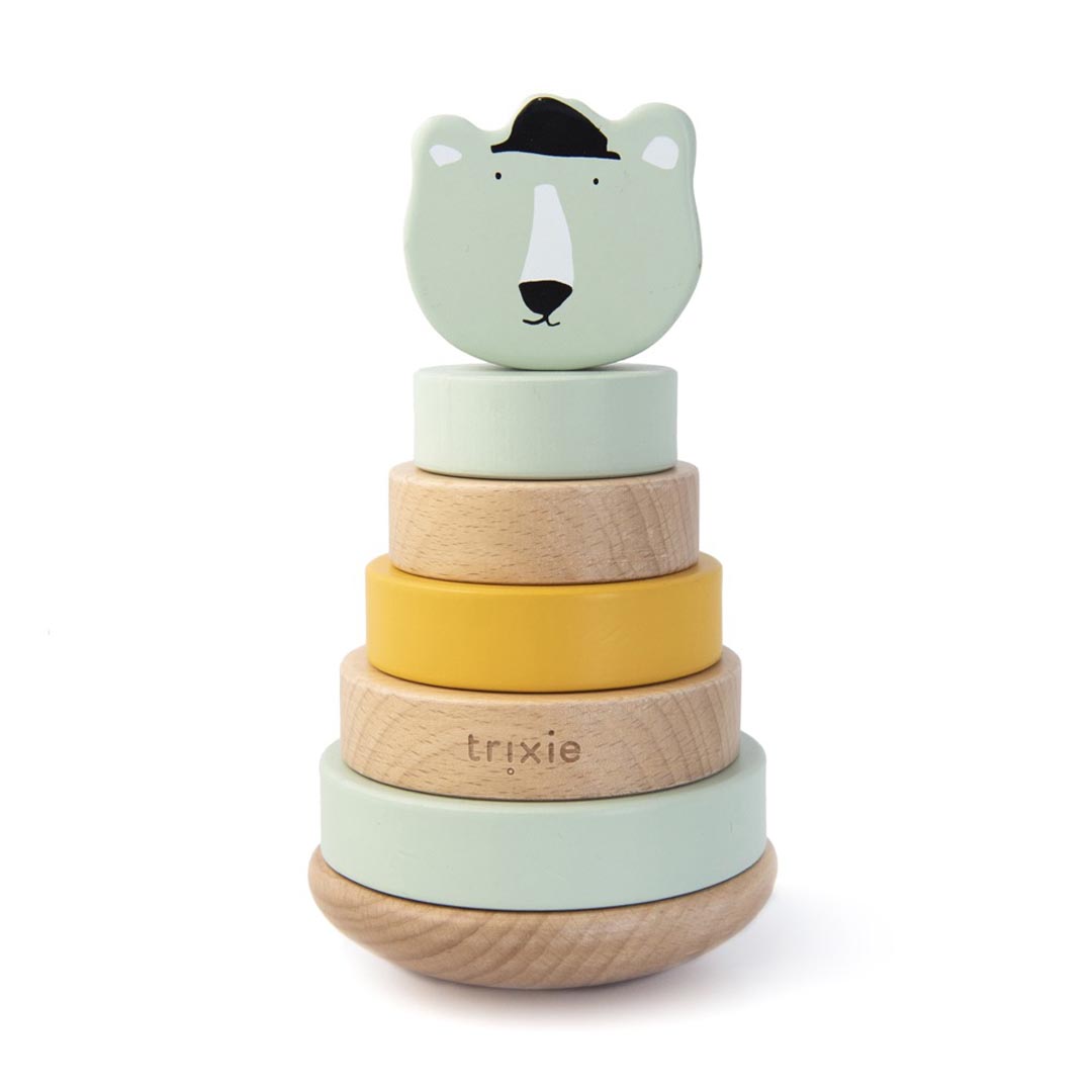 TRIXIE MR POLAR BEAR HOUTEN STAPELTOREN - GROEN